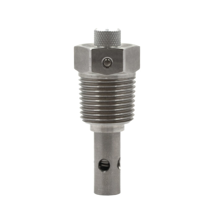 Jet Test Q.D. Coupler, 3/8" MNPT, with knurled dust plug