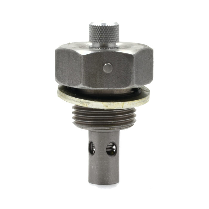 Short Jet Test Q.D. Coupler, 3/8" MBSP, with knurled dust plug
