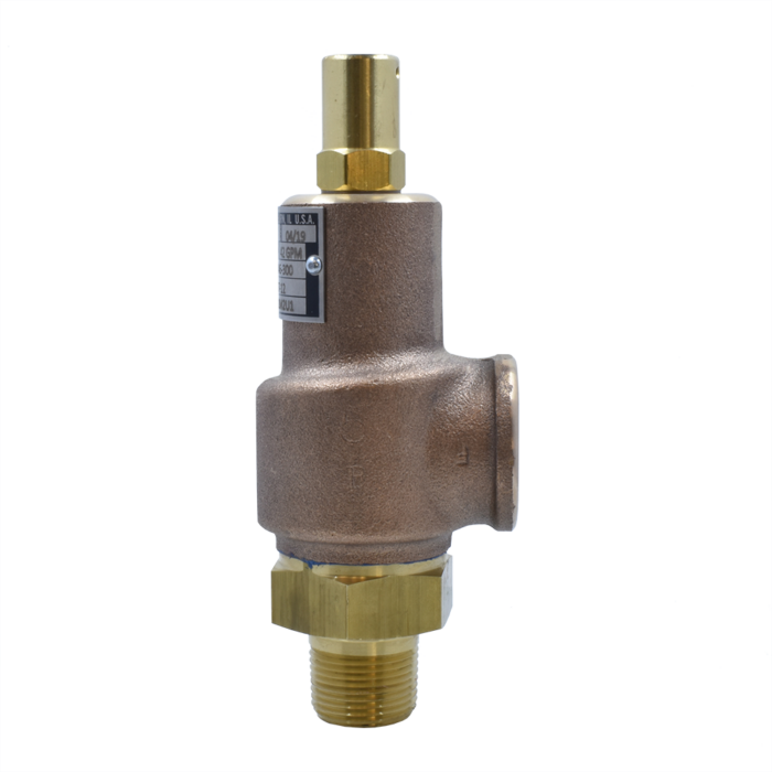 Pressure Relief Valve, Bronze