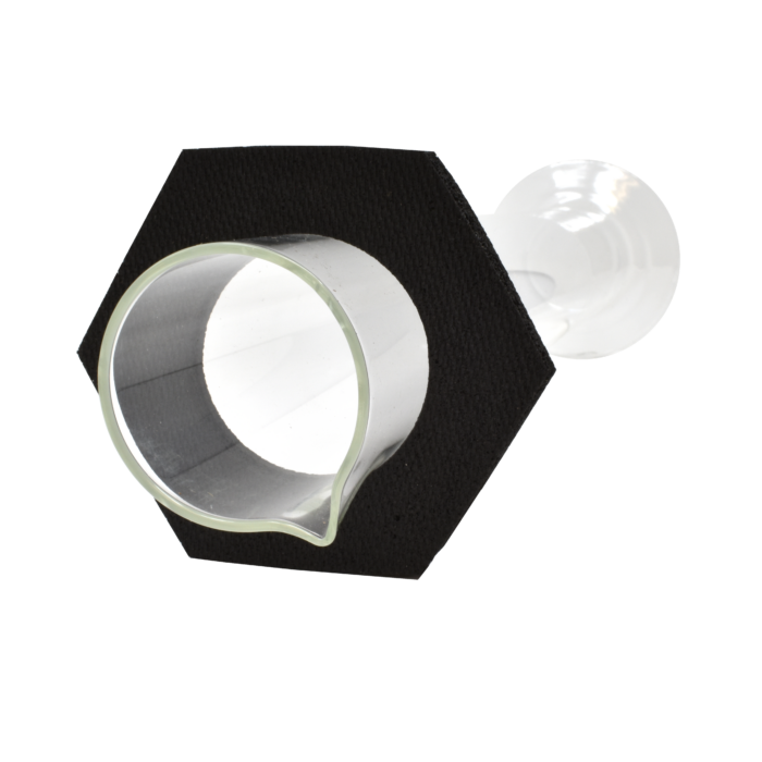 Glass Hydrometer Jar w/ Tip-over Ring - Image 2
